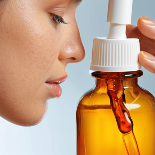 Home 15 Refilling Safety Awareness**
*Prompt:* Close-up shot. A woman carefully refills a clear serum into a sterilized amber glass bottle with a dropper. Focus on cleanliness and potential oxidation of ingredients like vitamin C. Emphasize safety, caution, and skincare. Clean, bright studio lighting.
**